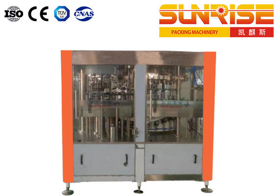 Soft Drink Aluminum Can Filling Machine , 200CPM Aluminum Packing Machine For Beer