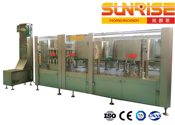 Automatic 4 In 1 Juice Filler Machine 12000 Bottles / Hour