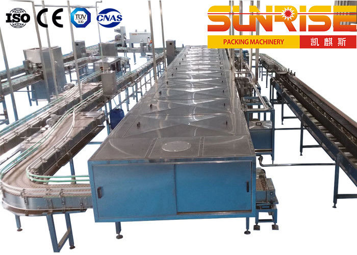 SUS304 stainless steel Continuously Spraying Type Sterilizing and cooling Tunnel