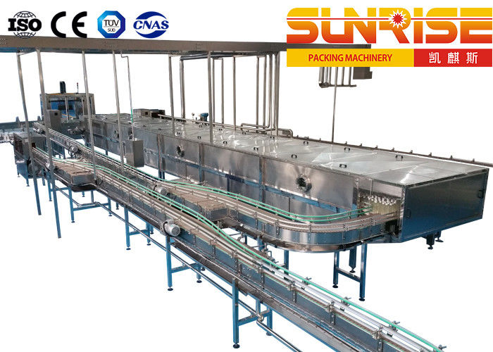 SUS304 stainless steel Continuously Spraying Type Sterilizing and cooling Tunnel