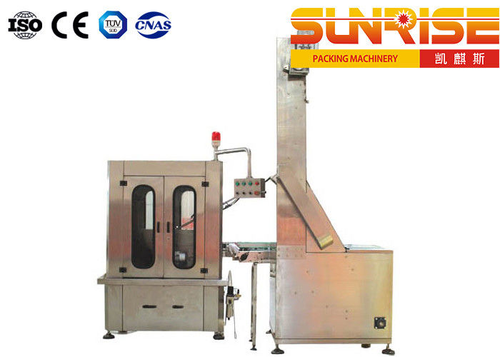 Three Piece Can Capping Machine , 3kw Tin Capping Machine