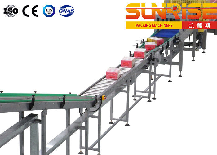 SUNRISE Powered Roller Conveyor System 40 Boxes / Minute