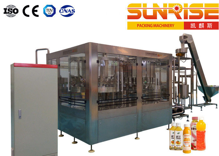 SUNRISE 9900 Bph Hot Fill PET Bottling Lines Square / Round