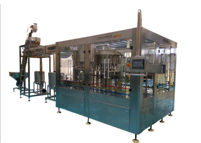 3in1 10000 Bottles Fruit Juice Filling Machine Automatic CE Certificate