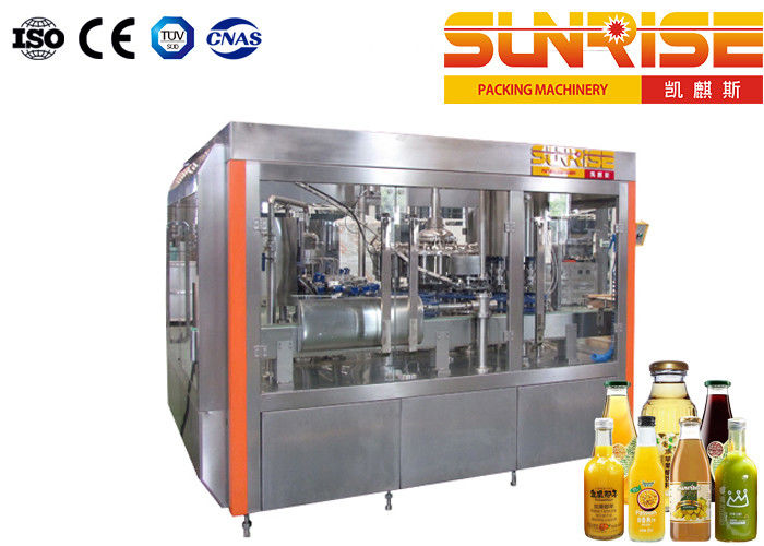 3000BPH Glass Bottle Soda Filling Machine