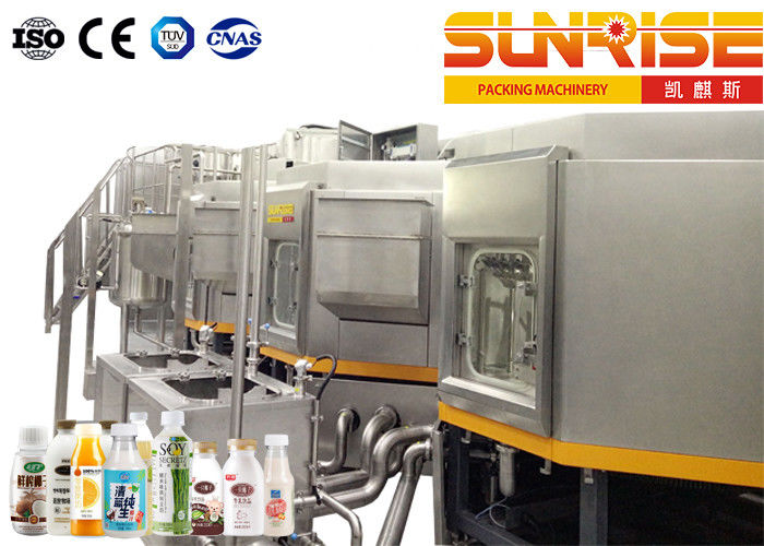 AROL Capping Aseptic Packaging Machine , Aseptic Juice Filling Machine Stainless Steel