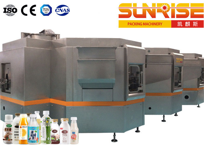 Tea Drink Sterile Filling Equipment , 36000BPH Fruit Juice Filling Machine