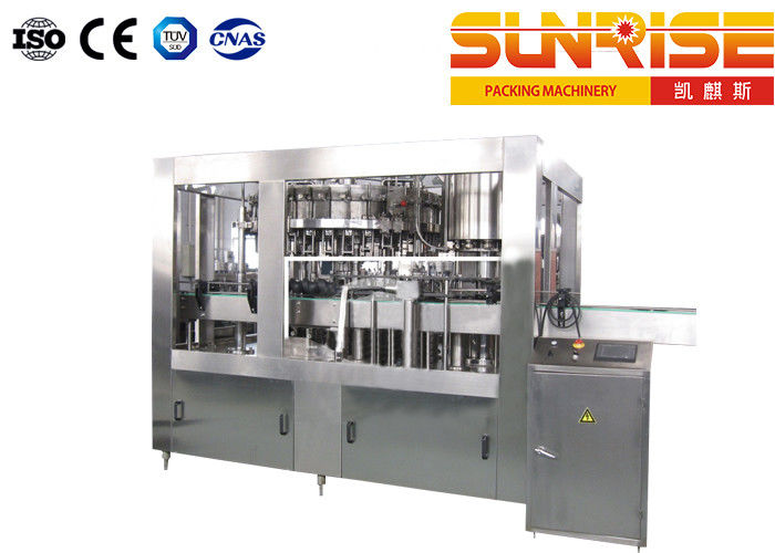 330ml Glass Bottle Filling Line , Soda Bottle Packing Machine